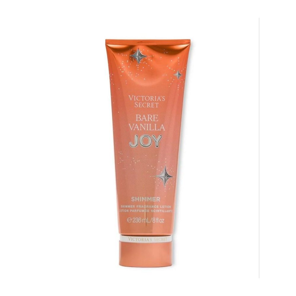 Victoria's Secret Bare Vanilla Joy Shimmer body lotion donna confezione