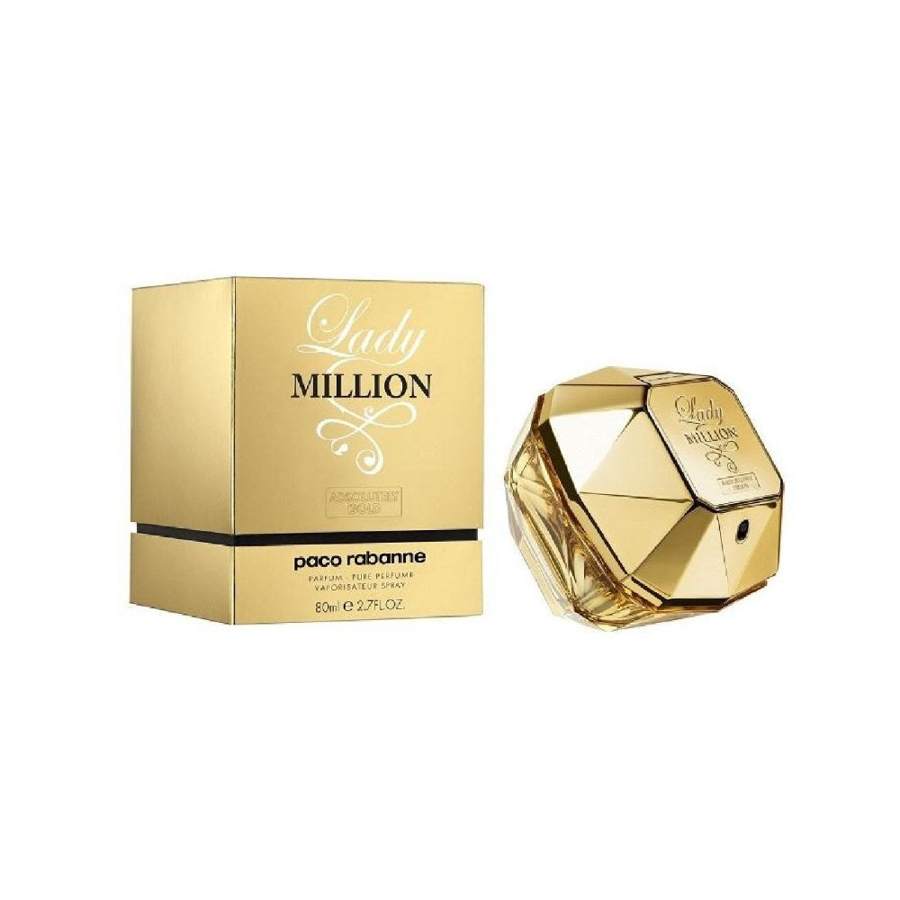 Paco Rabanne Lady Million Eau de Parfum donna 80ml flacone diamante