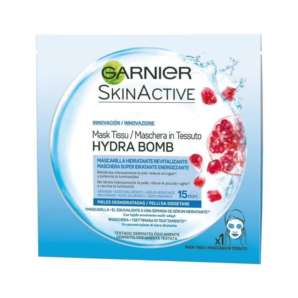 Garnier Hydra Bomb Maschera in Tessuto Idratante Energizzante