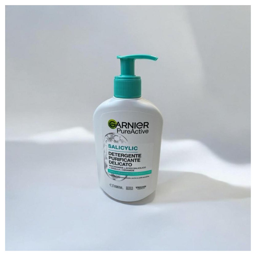 Garnier Pure Active Salicylic Detergente Purificante Delicato 250 Ml