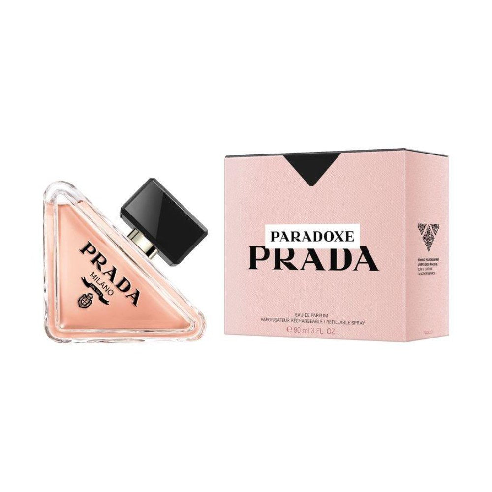 Prada Paradoxe Eau de Parfum donna 90ml flacone verticale minimalista