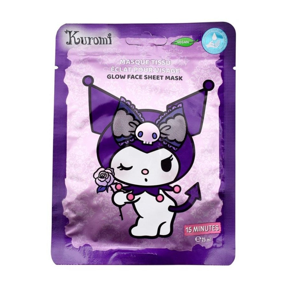 Take Care Kuromi Maschera Viso in Tessuto Glow 25 ml