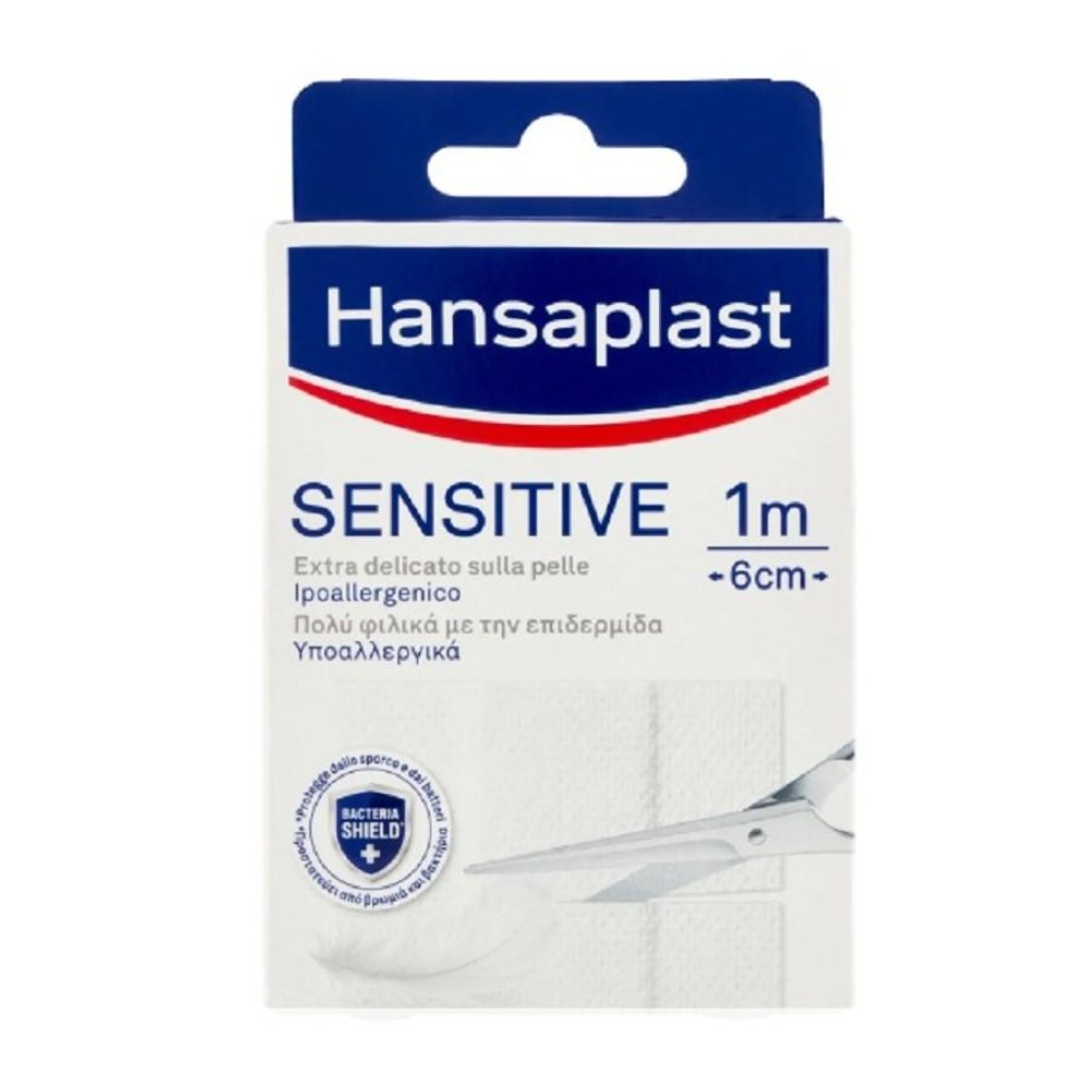 Hansaplast Striscia Sensitiva Pretagliata 10 Pz 1M x 6 cm