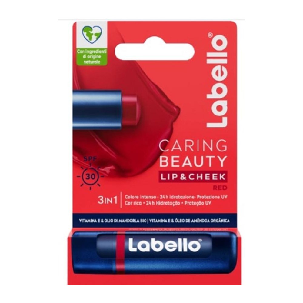 Labello Caring Beauty 3in1 SPF30 Red