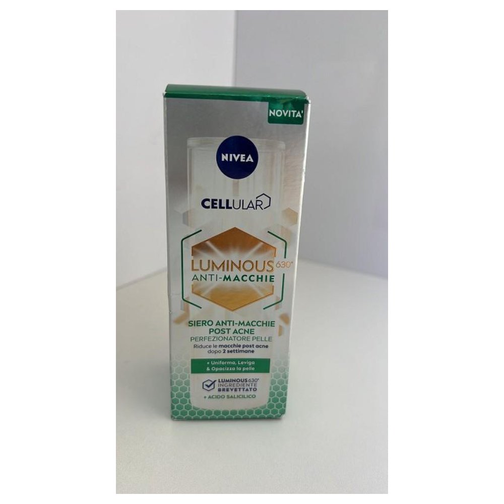 Nivea Viso Luminous 630° Siero Anti-Macchie Post Acne 30 ml