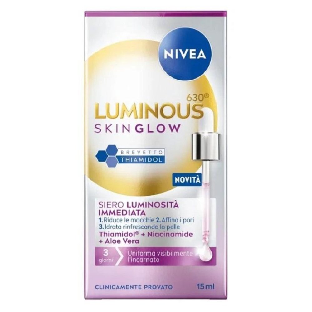 Nivea Luminous Skin Glow Siero Luminosità Immediata 15 ml