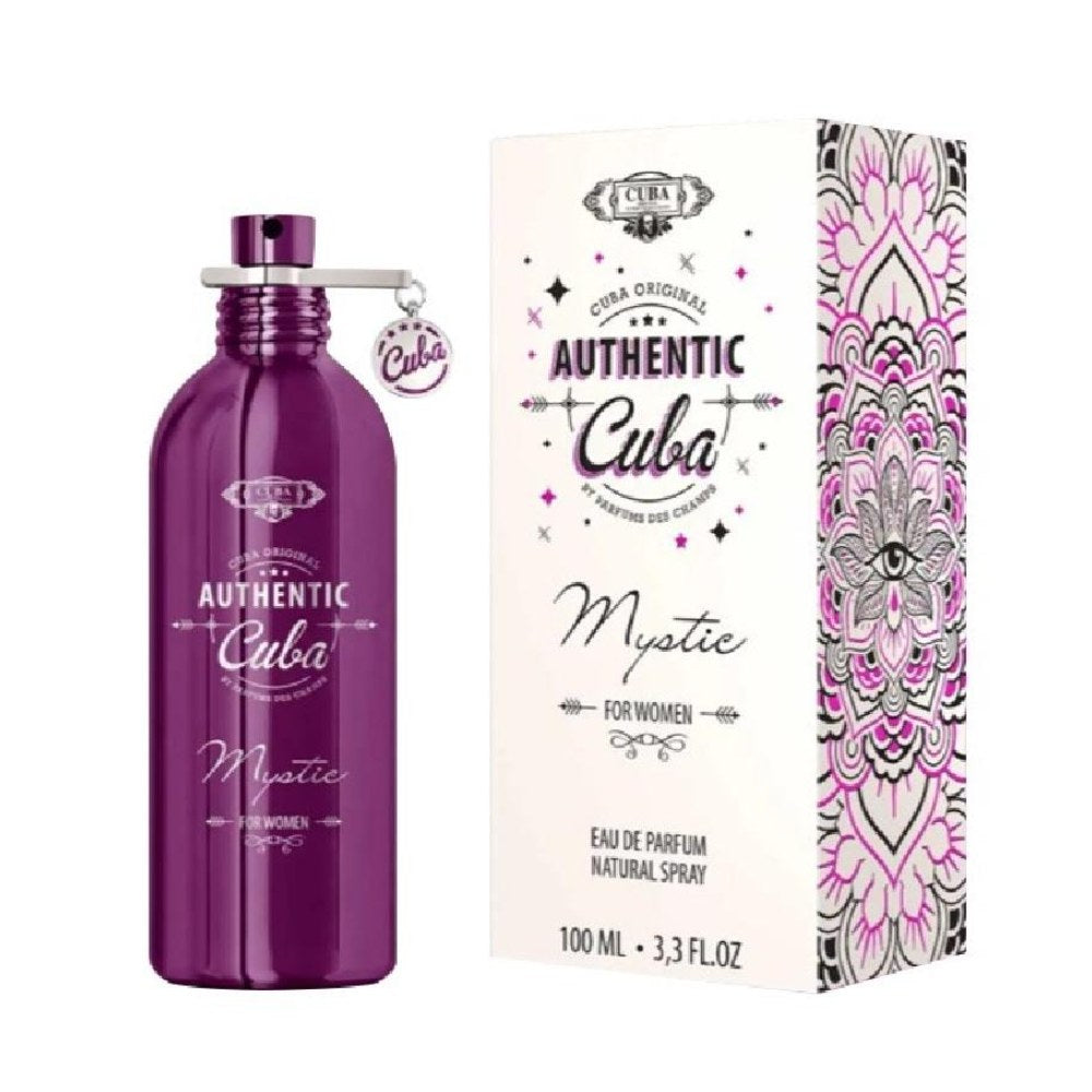 Cuba Authentic Mystic Eau de Parfum donna – flacone profumo femminile elegante