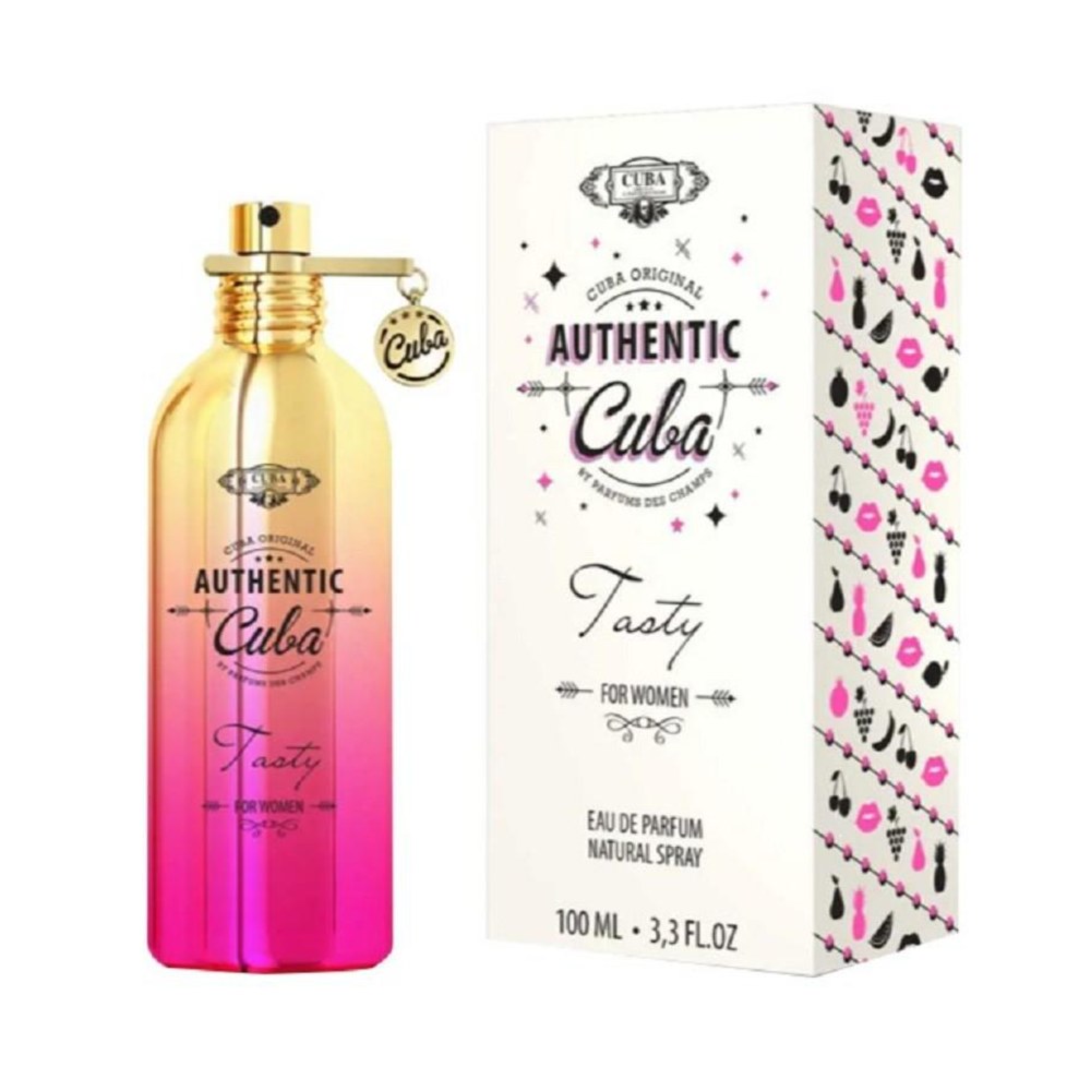 Cuba Authentic Tasty Eau de Parfum donna – flacone profumo femminile elegante