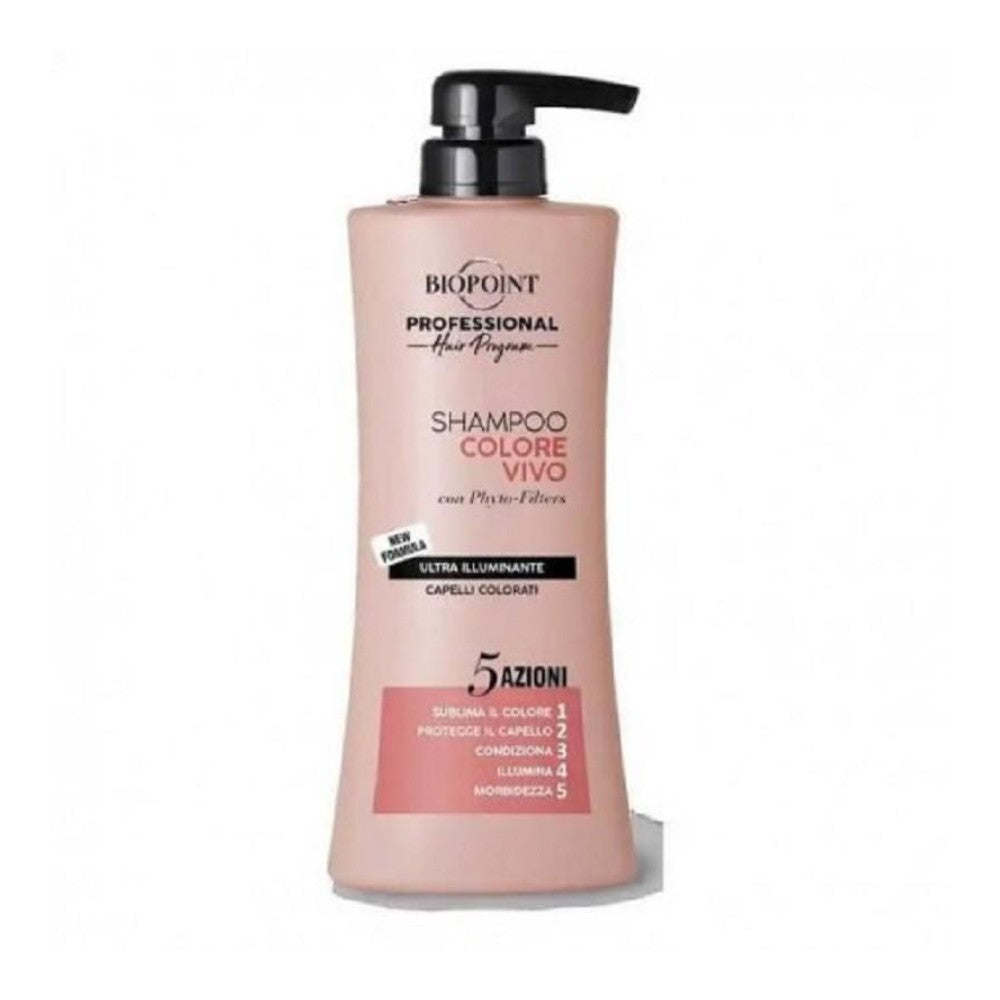 Biopoint Professional Shampoo Colore Vivo Protezione Colore Capelli 400 ml