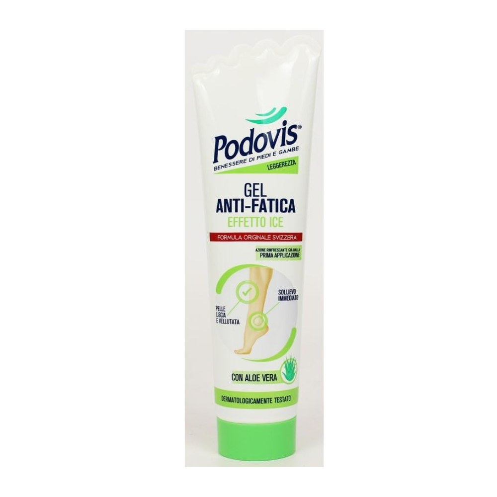 Podovis Gel Antifatica Effetto Ice con Aloe Vera 150 ml