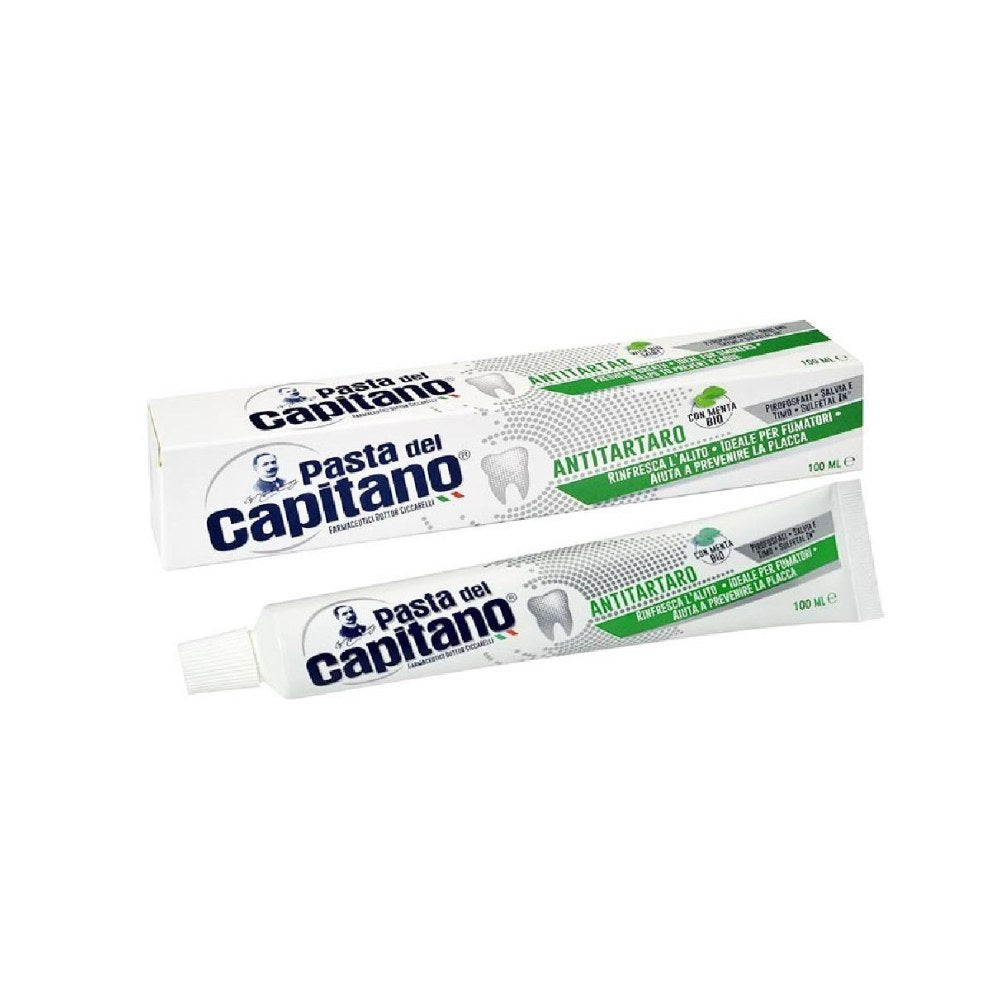 Pasta del Capitano Dentifricio Antitartaro Salvia e Timo 100 ml