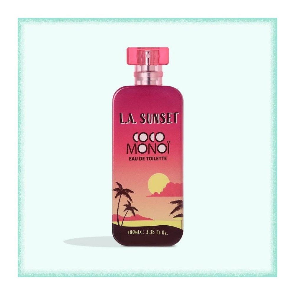 Coco Monoi L.A. Sunset Eau de Toilette per donna – flacone tramonto