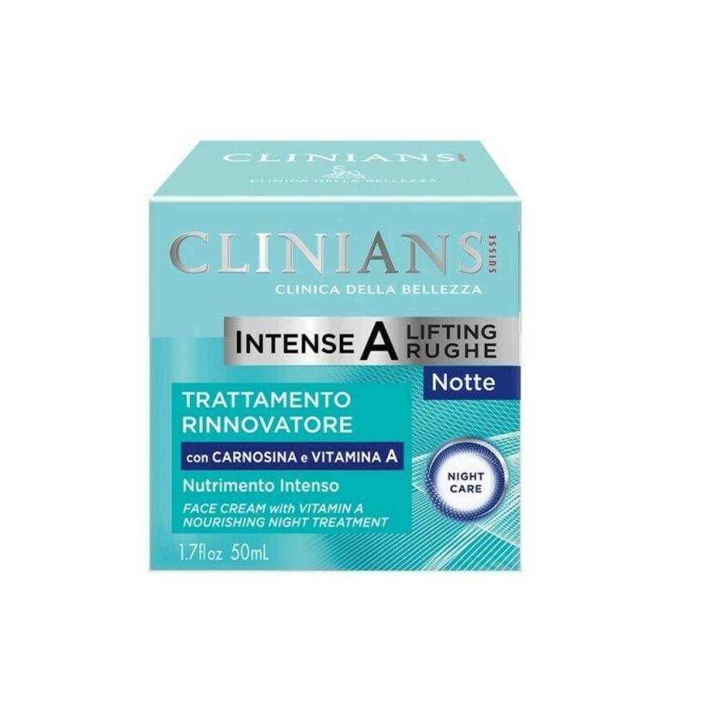 Clinians Intense A Trattamento Lifting Rughe Antietà Viso Notte 50 Ml