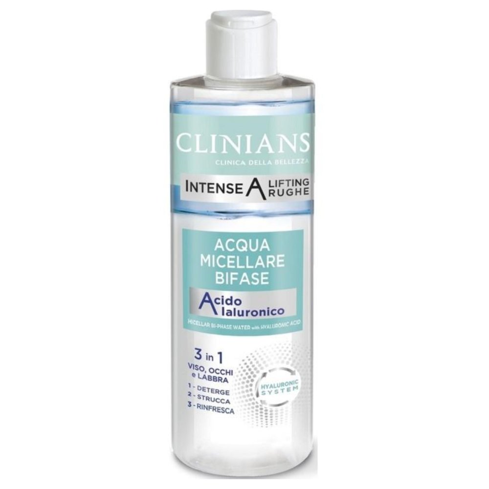 Clinians Acqua Micellare Bifase Acido Ialuronico 3In1 400 Ml