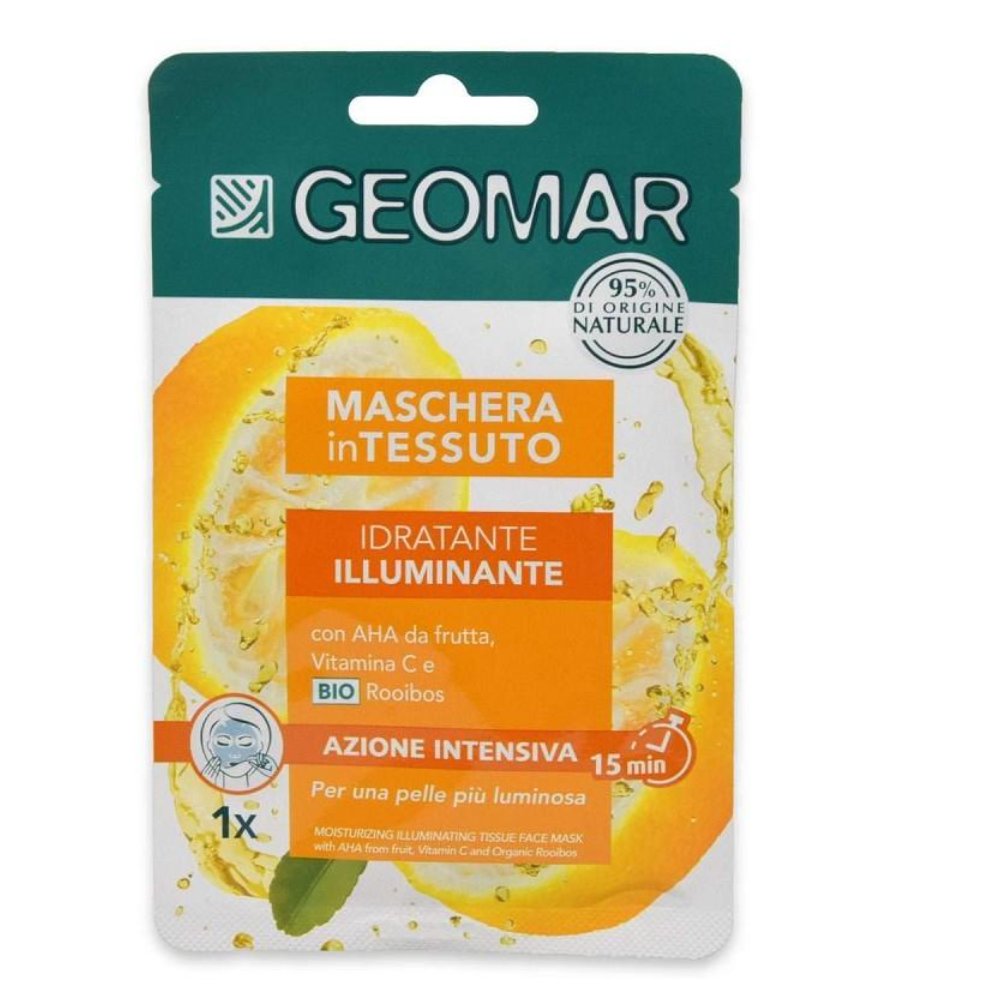 Geomar Maschera in Tessuto Illuminante 22 Ml
