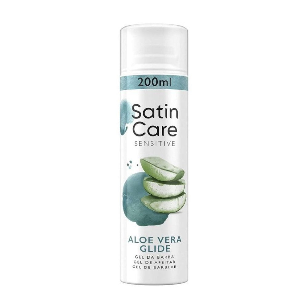 Gillette Venus Satin Care Sensitive Aloe Vera Gel Depilazione 200 ml