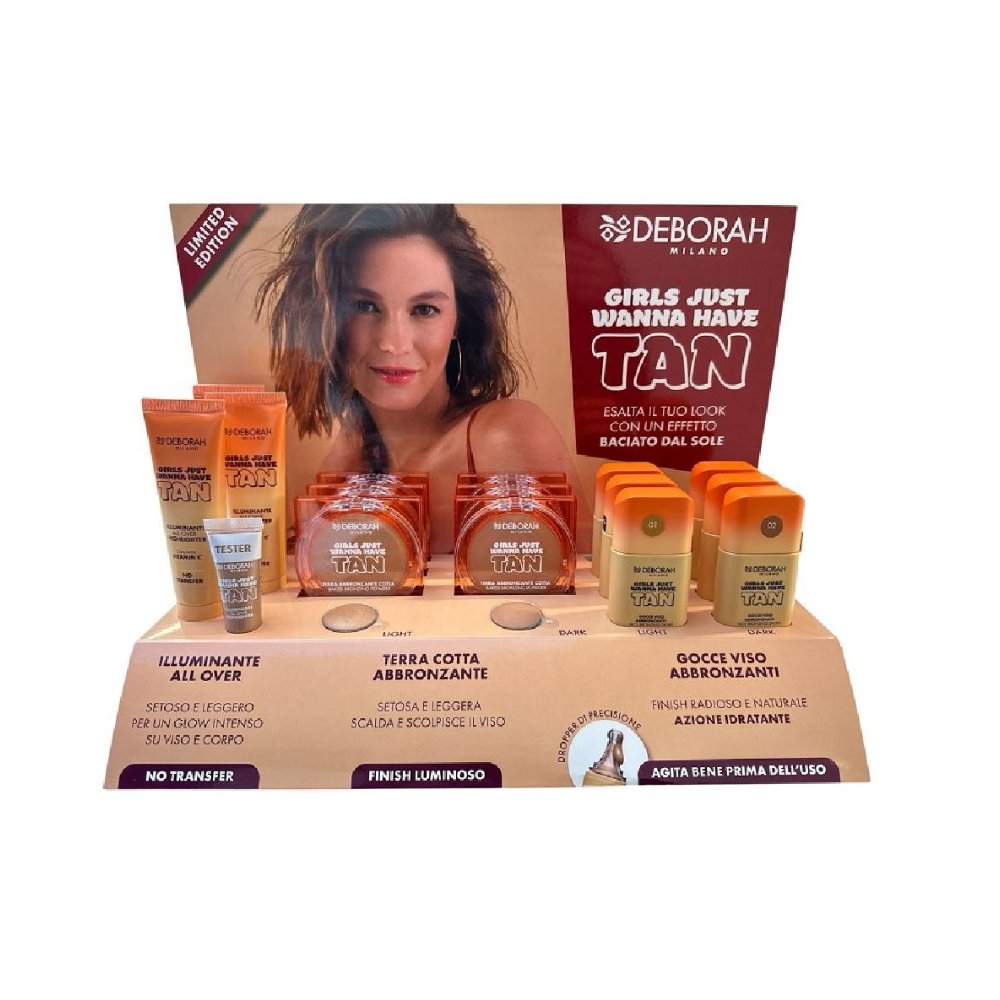 Deborah Expo Wanna Have Tan 15pz+Tester
