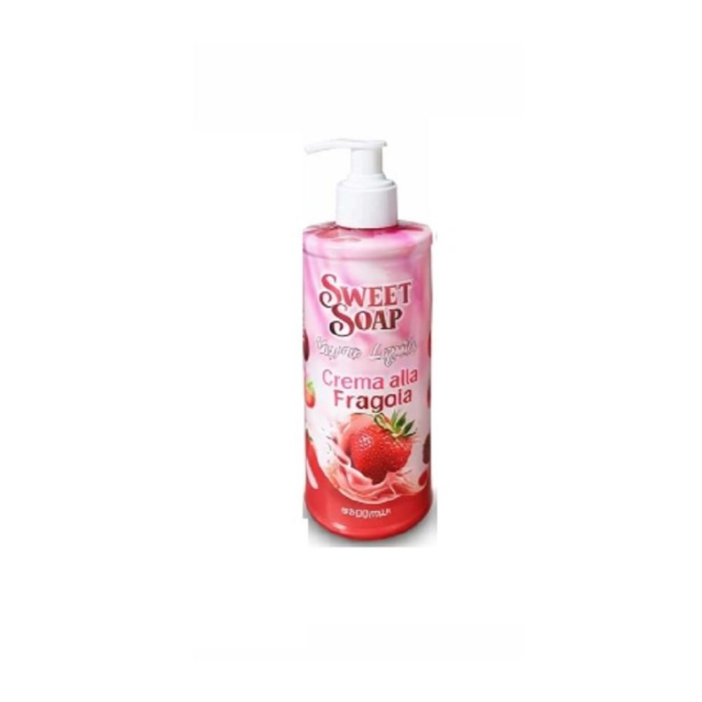 Fatigati Sweet Soap Sapone Liquido Crema alla Fragola 500 ml