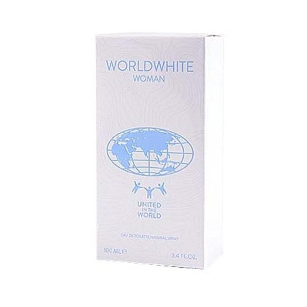 United in the World Worldwhite flacone Eau de Toilette per donna