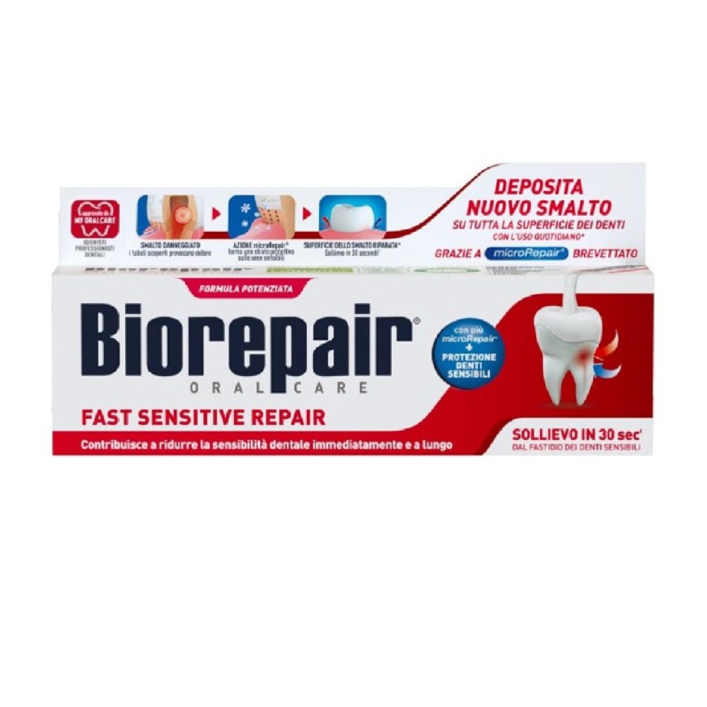 Biorepair Total Sensitive Repair Sollievo Denti Sensibili 75 ml