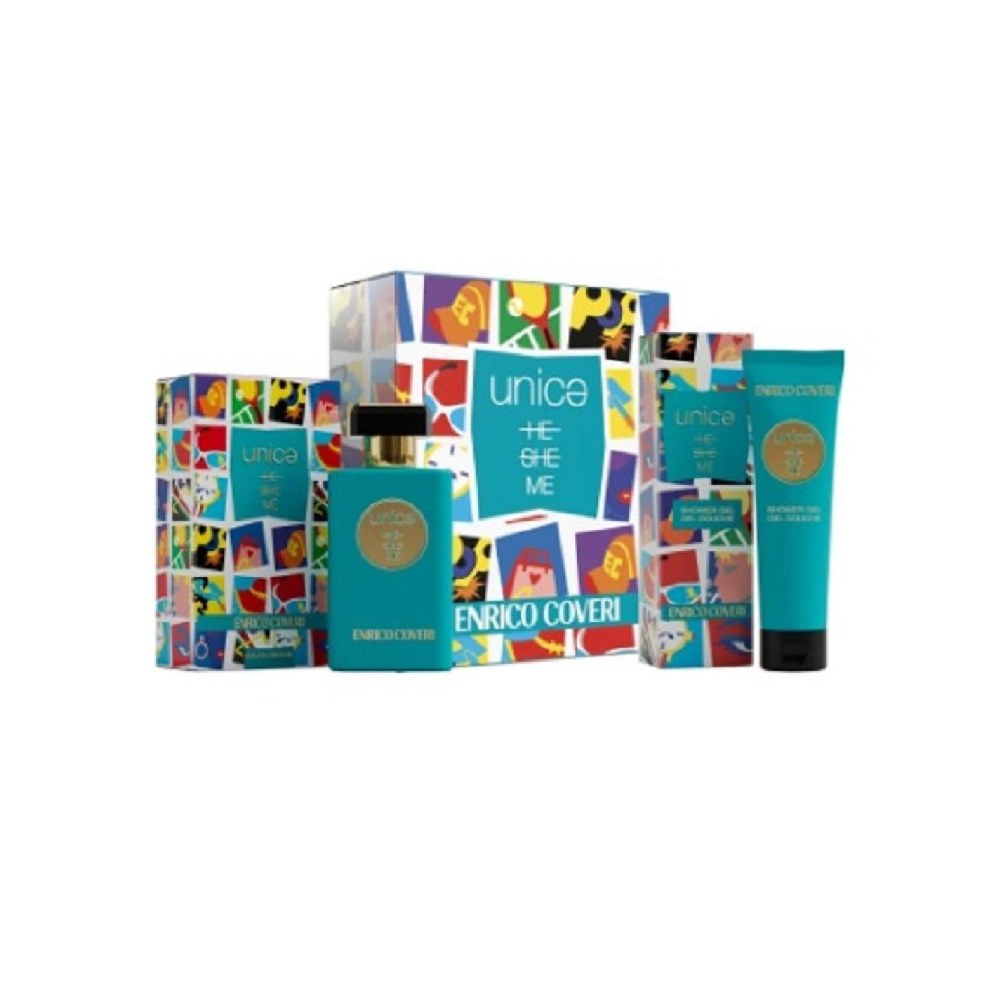Enrico Coveri Unica Me Coffret Edp 100Ml + Shower Gel 300Ml