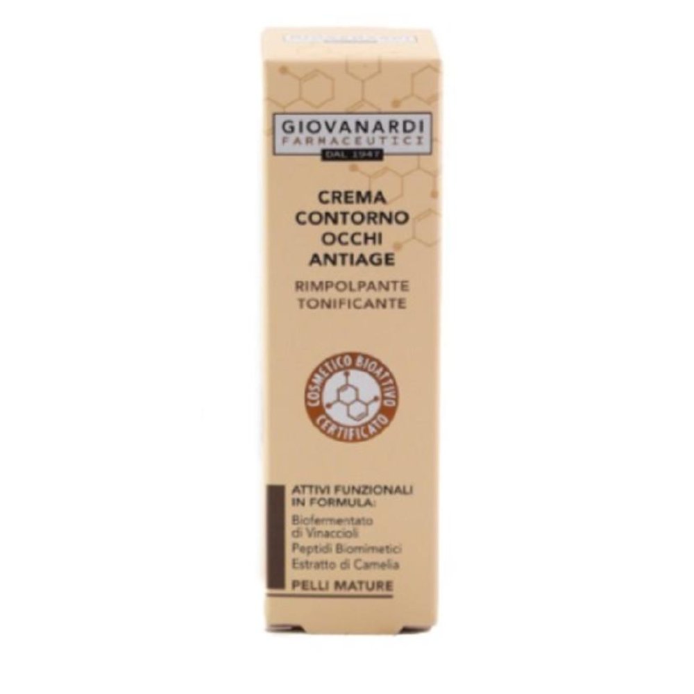 Giovanardi Farmaceutici PM Contorno Occhi Anti-Age Rimpolpante e Tonificante 15 Ml