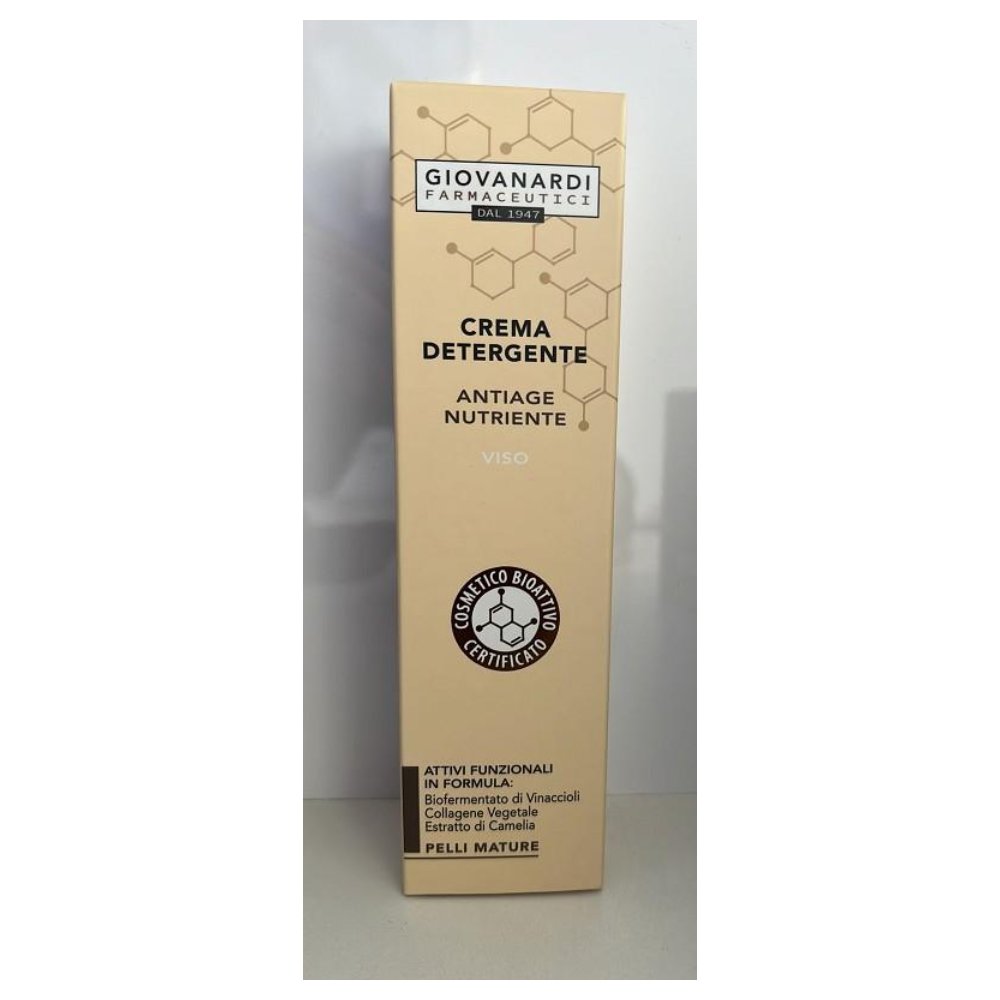 Giovanardi Farmaceutici PM Crema Detergente Viso Anti-Age e Nutriente 200 Ml