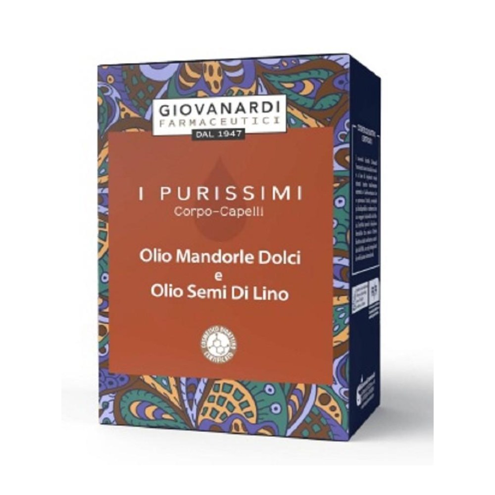 Giovanardi Farmaceutici Coffret Corpo Capelli Olio Mandorle + Semi Di Lino