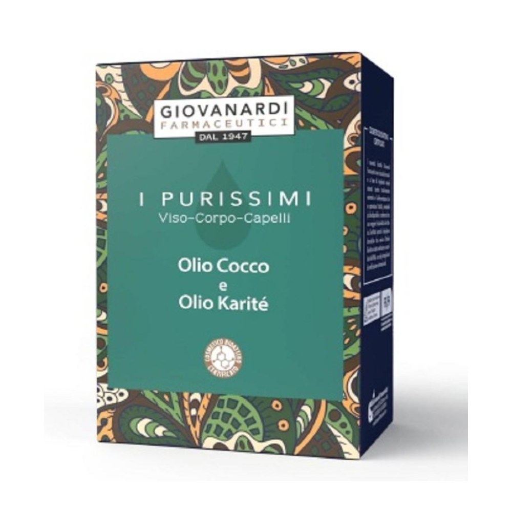 Giovanardi Farmaceutici Coffret Viso Corpo Capelli Olio Cocco + Karite'