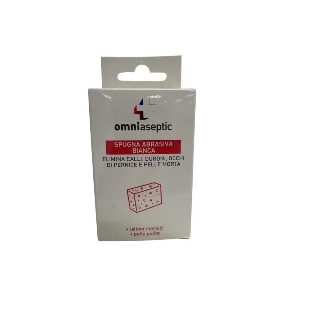 Omniaseptic Spugna Abrasiva Bianca