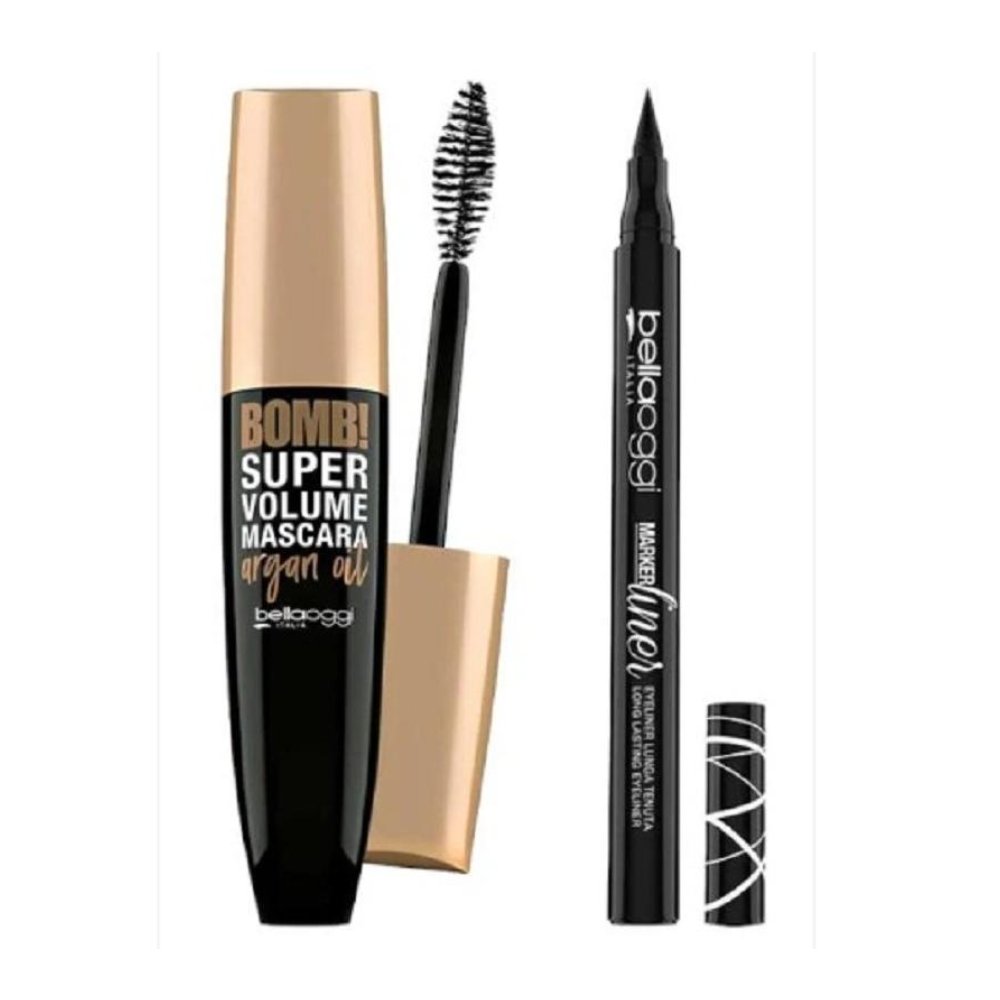 Bellaoggi Mascara Bomb Argan Oil + Eyeliner Marker