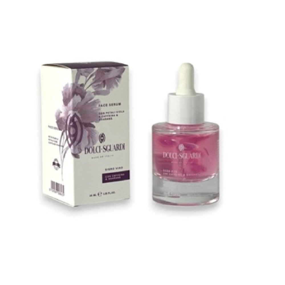 Dolci Sguardi Siero Viso con Caffeina e Guarana 35 Ml