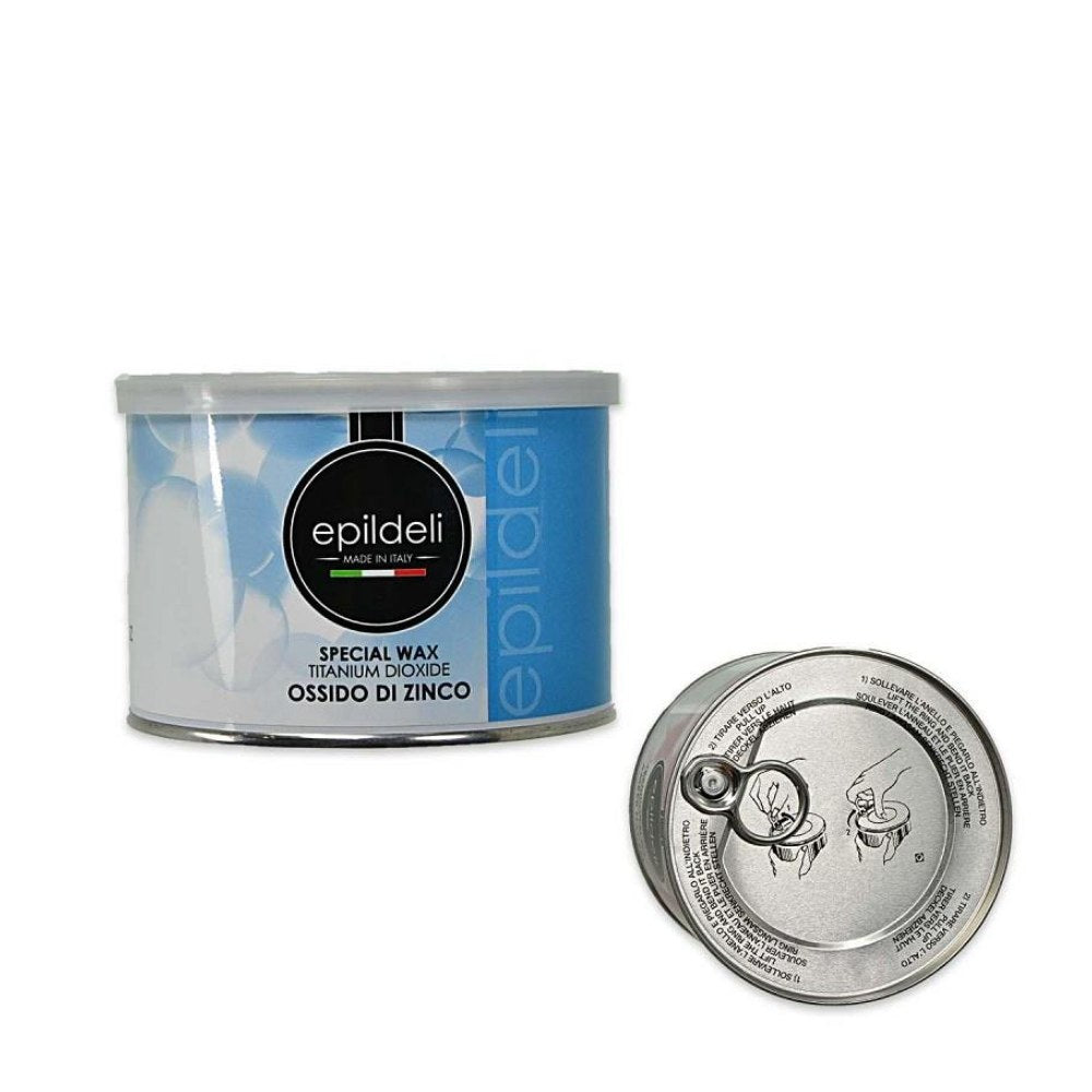 Epildeli Cera Depilatoria Barattolo Ossido di Zinco 400 ml
