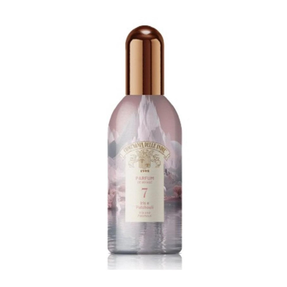 Compagnia delle Indie Voyage 7 Iris e Patchouli Parfum donna – dettaglio packaging profumo