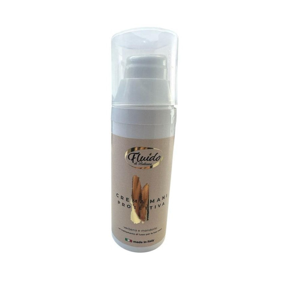 Fluido di Bellezza Crema Mani Protettiva Verbena e Mandorlo 50 ml