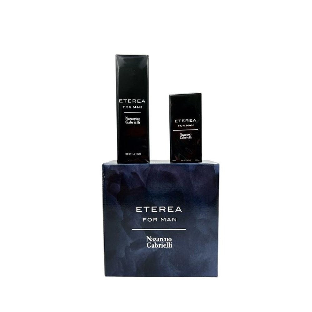 Nazareno Gabrielli Eterea For Man Coffret EDP 100Ml + B/L 400Ml NEW 2025