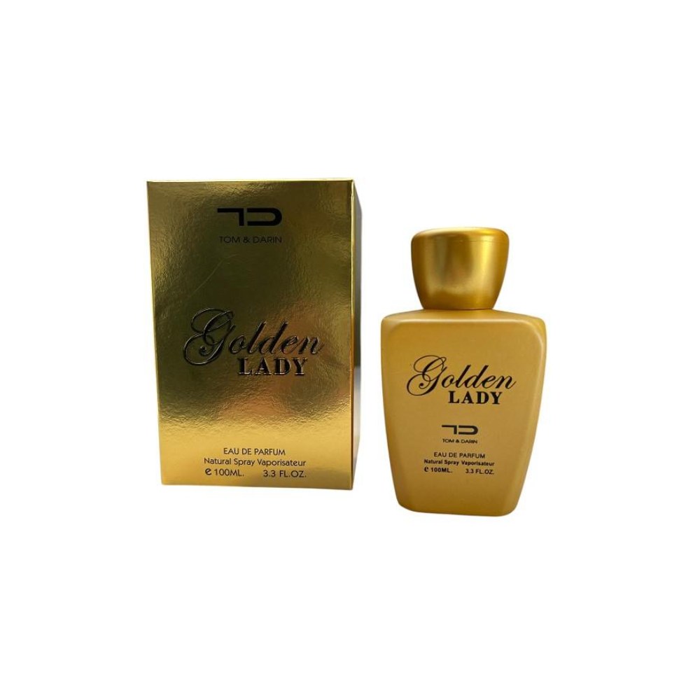 Tom & Darin Golden Lady flacone Eau de Parfum per donna