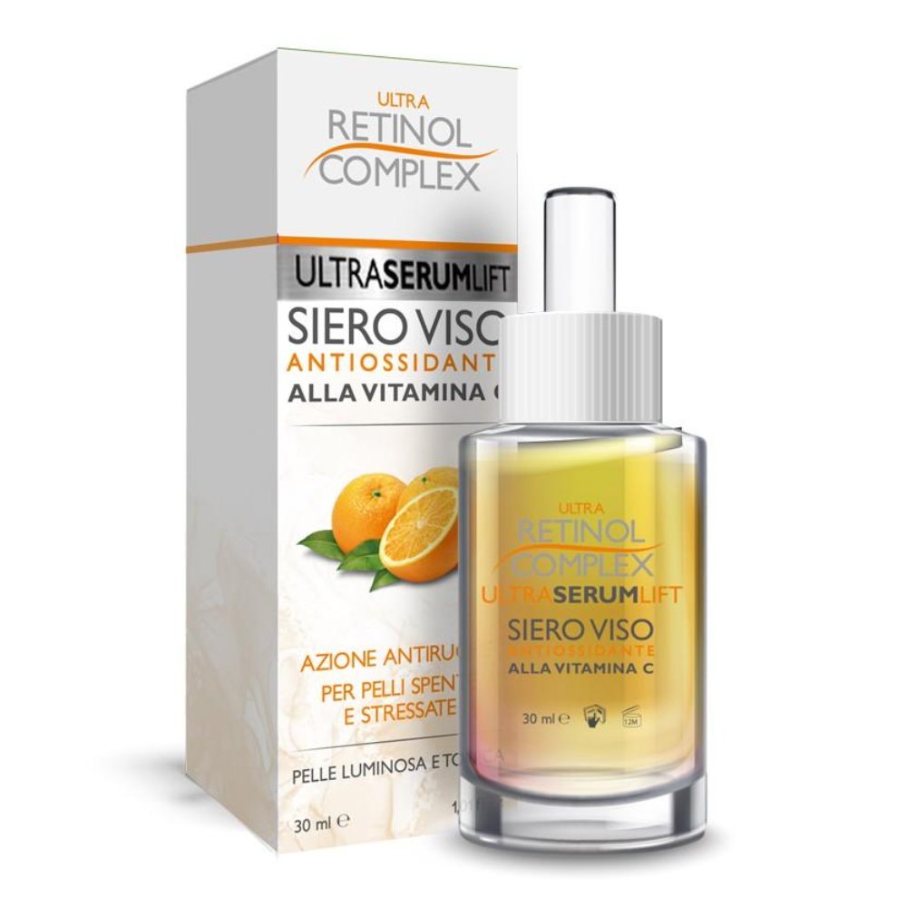 Ultra Retinol Complex Siero Viso Antiossidante Vitamina C 30 ml