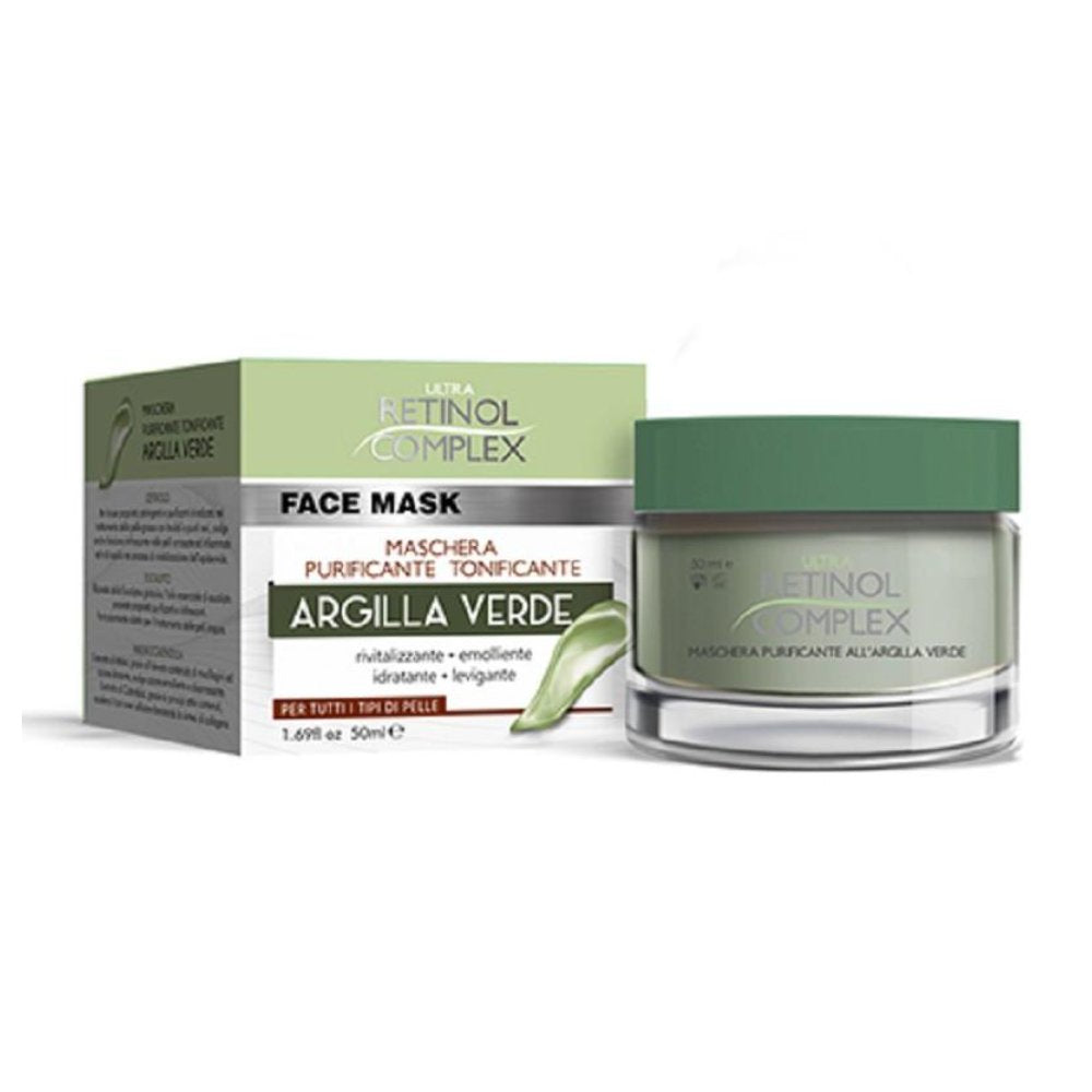 Ultra Retinol Complex Face Mask Maschera Argilla Verde 50 ml