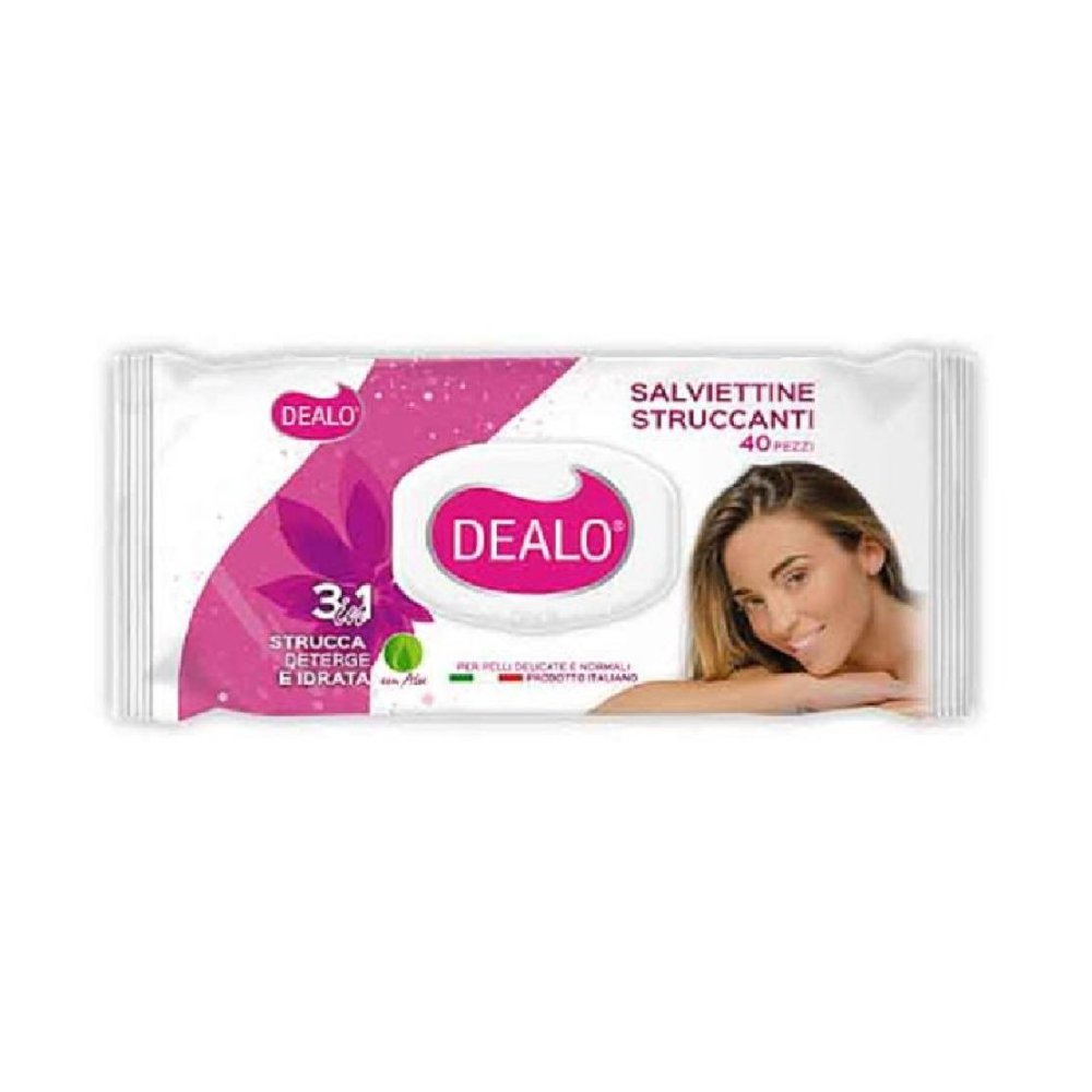 Dealo Salviettine Struccanti Soluzione Micellare 40 Pz