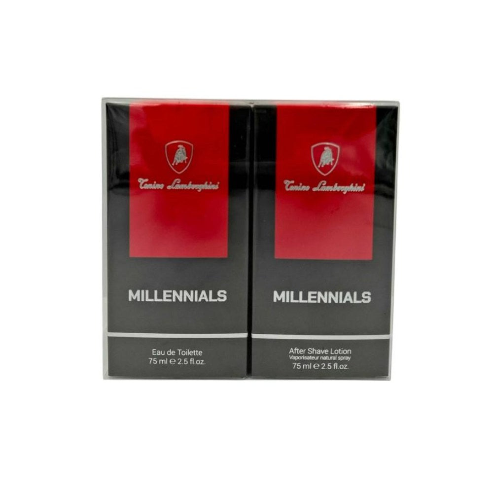 Tonino Lamborghini Millennials Classic Duo Coffret EDT 75Ml + A/S 75Ml