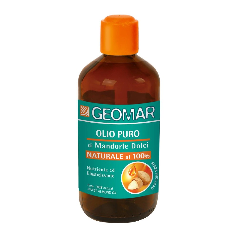 Geomar Olio Puro di Mandorle Dolci 100% Naturale Elasticizzante 250 ml