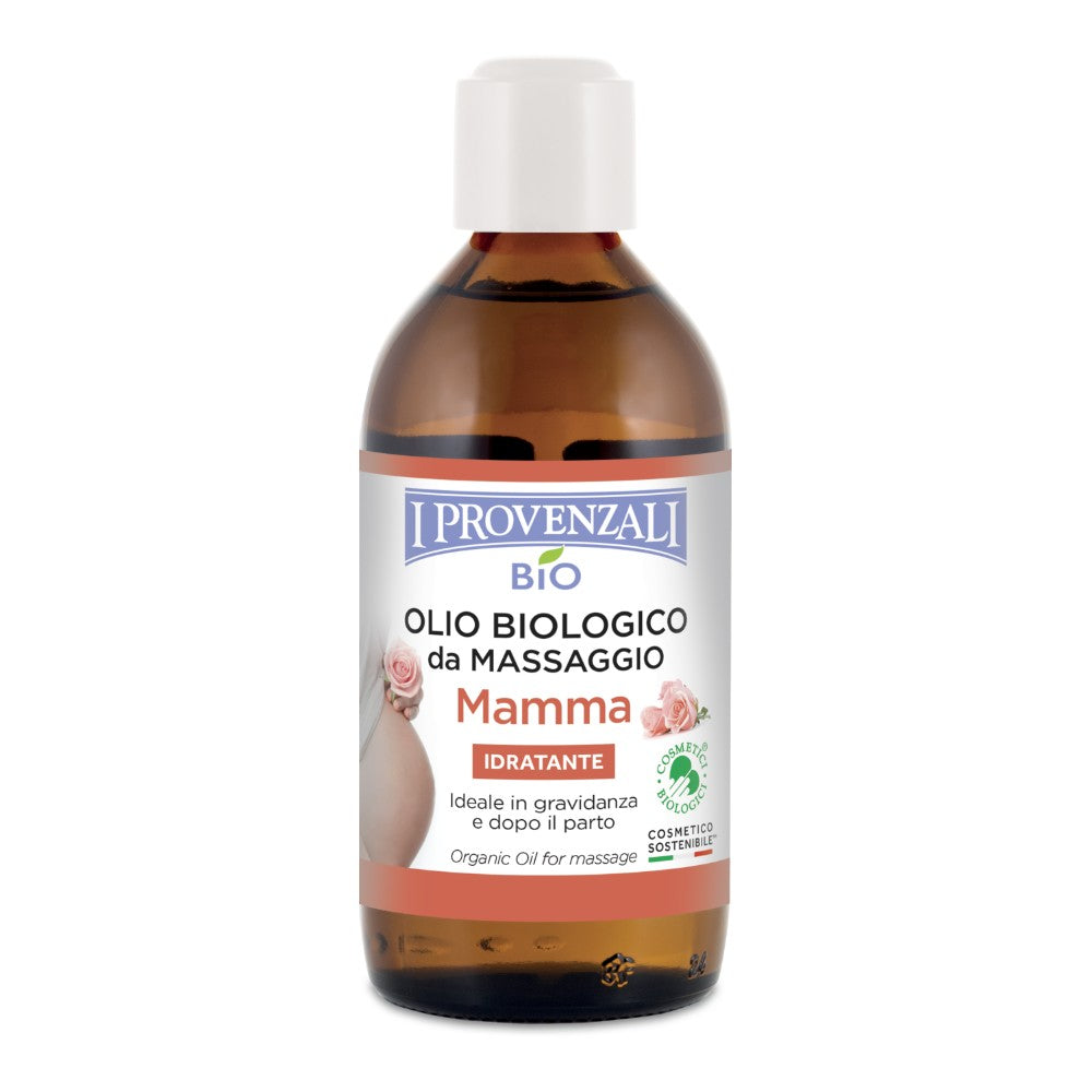 I Provenzali Olio Biologico da Massaggio Mamma 200 ml