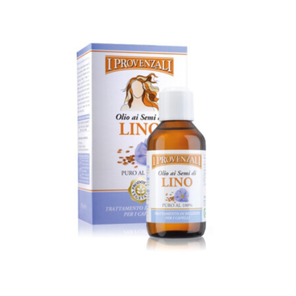 I Provenzali Olio Capelli Ai Semi Di Lino Nutrimento Biologico 100 Ml