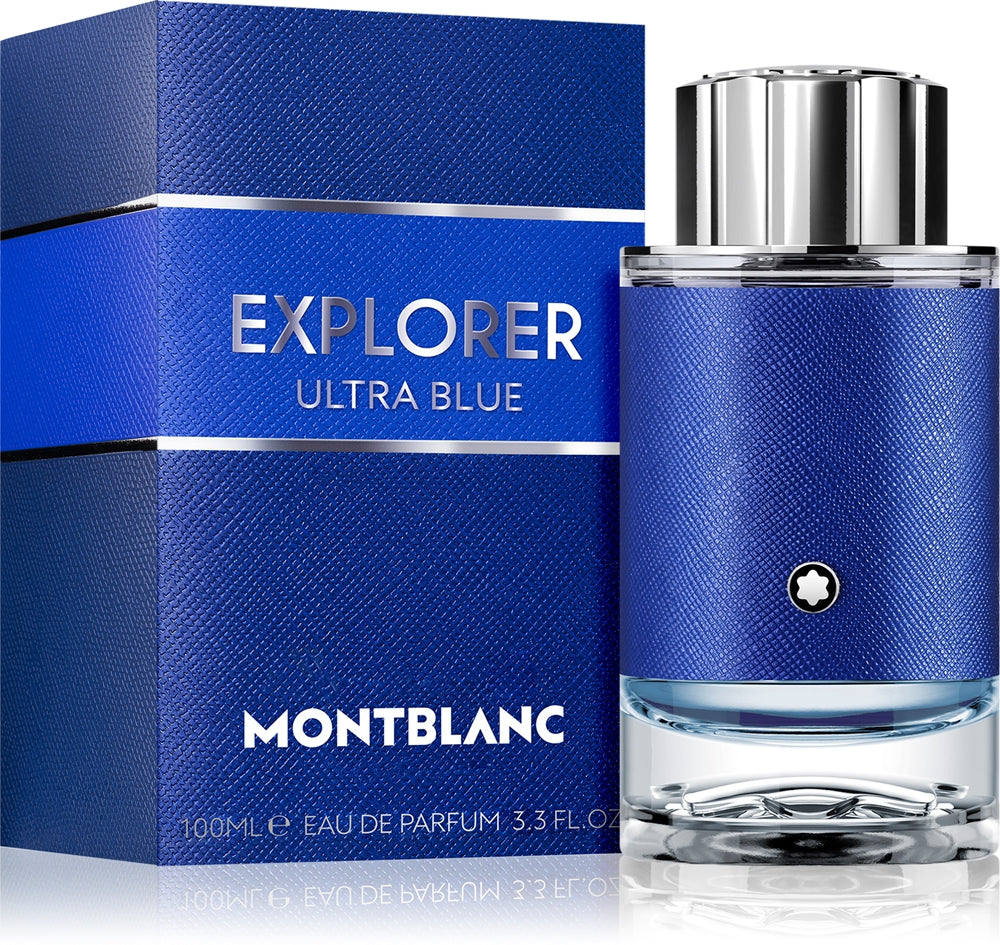 Mont Blanc Explorer Ultra Blue – vista laterale