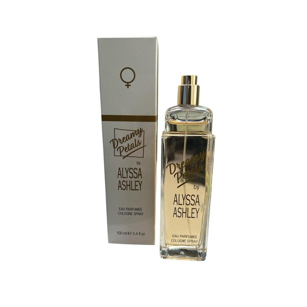 Alyssa Ashley Dreamy Petals Eau de Cologne per donna – flacone vista frontale