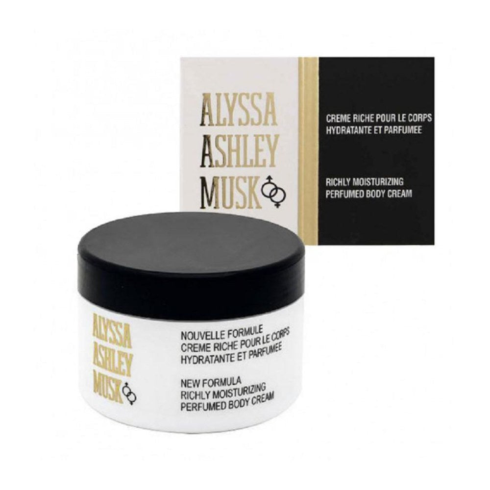 Alyssa Ashley Musk Lozione Corpo per donna – dettaglio confezione