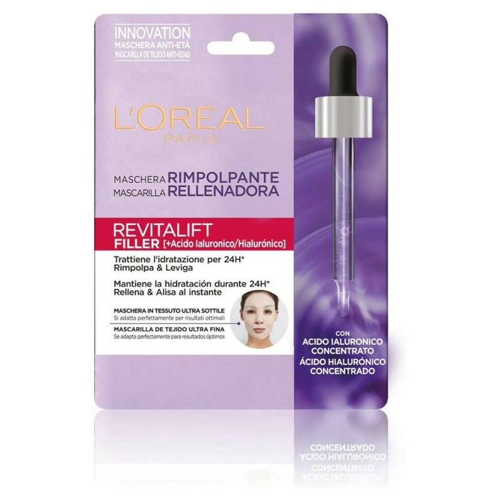 L'Oréal Revitalift Filler Maschera Rimpolpante all'Acido Ialuronico