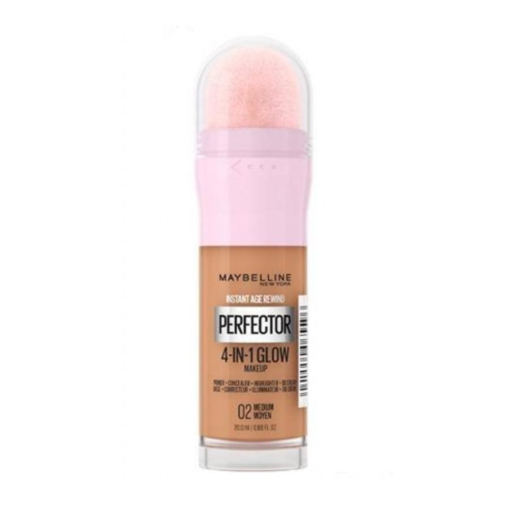 Maybelline Perfector 4in1 Glow Fdt Illumin e Base Trucco n. 02 200ml
