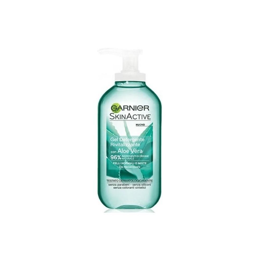 Garnier Skin Active Gel Detergente Rivitalizzante Aloe 200 Ml